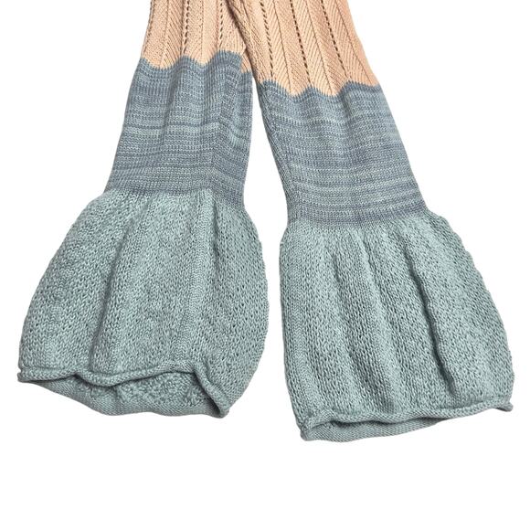 Sundance | Women | Cozy Canyon Mixed Media Crochet Knit Sleeve Top | Small - Picture 9 of 12